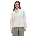 Spring new arrival: women's stand collar activewear top - relaxed fit, versatile long sleeve, perfect for sports and fitness (style d26005)