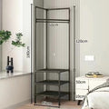 Corner simple coat rack floor bedroom bedside storage rack corner storage rack modern casual clothes rack