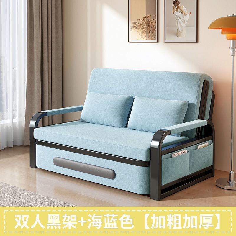 Sofa bed foldable dual-purpose small apartment retractable bed single popular style living room balcony multifunctional bed 2025new arrival