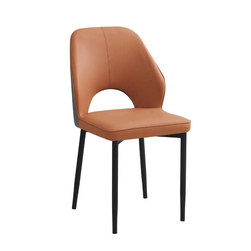Chair back lazy stool popularcasual creative scandinavianins style restaurant dining chair creative cut out chair dining chair