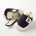 Toddler shoes for baby boys, spring and autumn, 0-1-2 years old, soft sole infant shoes, winter fleece-lined cotton shoes for baby girls