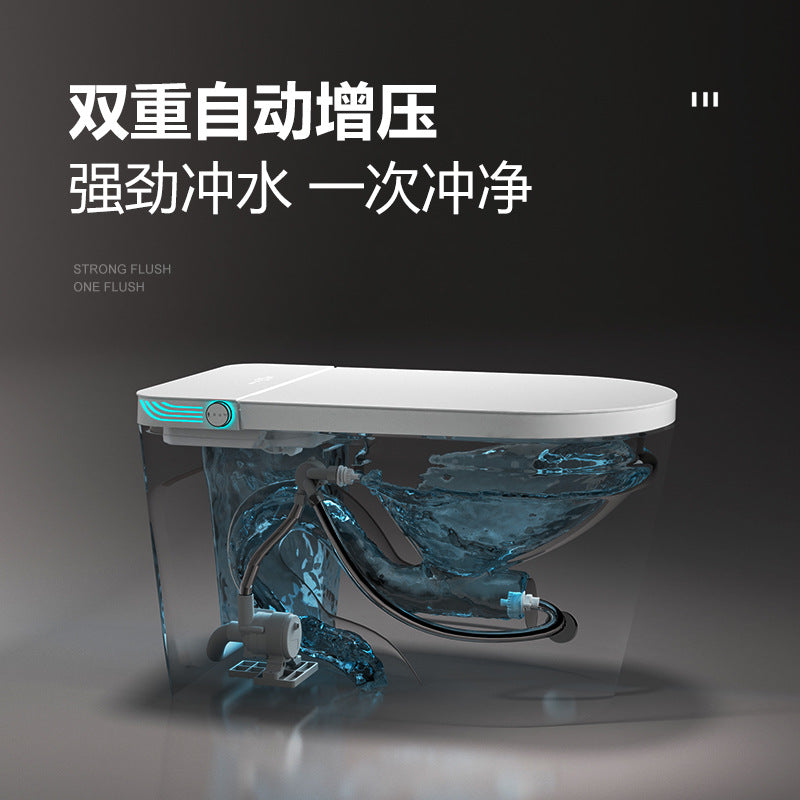 Smart toilet cover, home toilet, automatic induction voice control, splash-proof and deodorant toilet