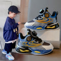 Boys' athletic shoes -  spring/autumn new collection - kids' basketball shoes with rotating buckle - boys' running shoes - girls' chunky sneakers