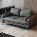 Scandinaviancasual no-wash technical cloth sofa small apartment rental apartment living room simple sofa straight row cat claw leather