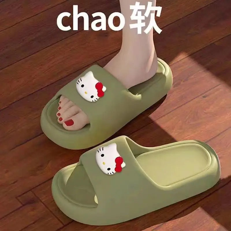 2026 new women's summer slippers - cloud-like comfort, soft sole, casual home wear, thick-soled one-strap slides for bathroom use