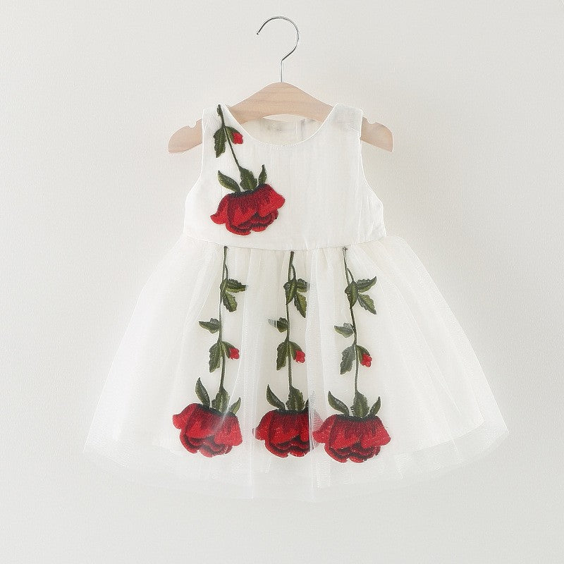 spring/summer new arrivals: korean style girls' floral dress - "blooming summer, flowers in the field" - dropshipping available