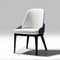 Scandinavianaccessible luxury dining chair for home study chair bedroom makeup chair italian restaurant backrest solid wood microfiber long sitting