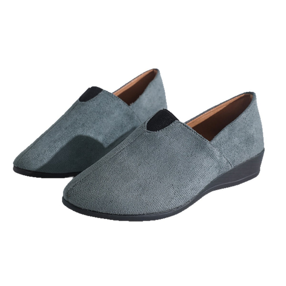 new arrival: women's casual loafers - suede, comfortable, plus size, wholesale for cross-border e-commerce