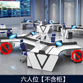 Saint li operation console console paint technology command console control room monitoring console multi-slot computer desk