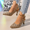 2026 summer new arrival: plus-size french chic high heels - elegant women's stiletto pumps, pointed toe, low-cut