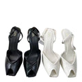 Za spain 2025 new summer women's shoes peep toe square toe elegant mary jane shoes elegant work clothing thin heel women