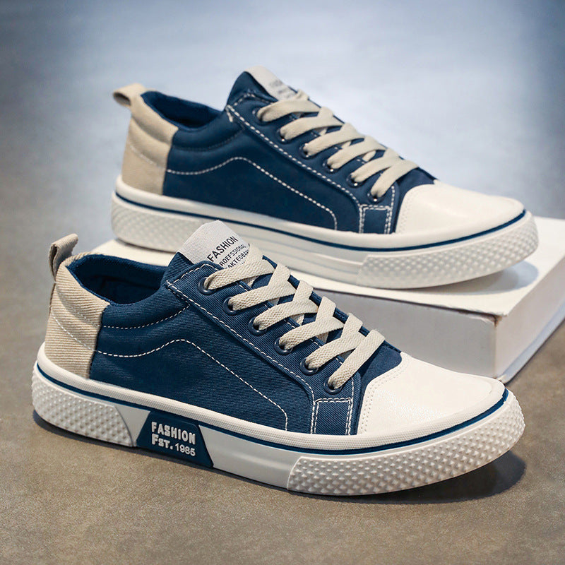 Trendy sneakers: 2026 spring new arrivals - soft sole, breathable, casual sports skate shoes. anti-slip, wear-resistant, versatile bestseller canvas shoes for men