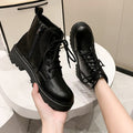 Boots women's british style 2025 spring autumnew arrivaleasiest for matchpopular thin ins trendy single boots slim short boots