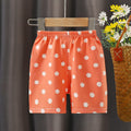 Shorts - round white dots