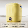 2025 new small washing machine for underwear, socks, and delicates - portable semi-automatic washer & dryer combo for kids' clothes and pet apparel