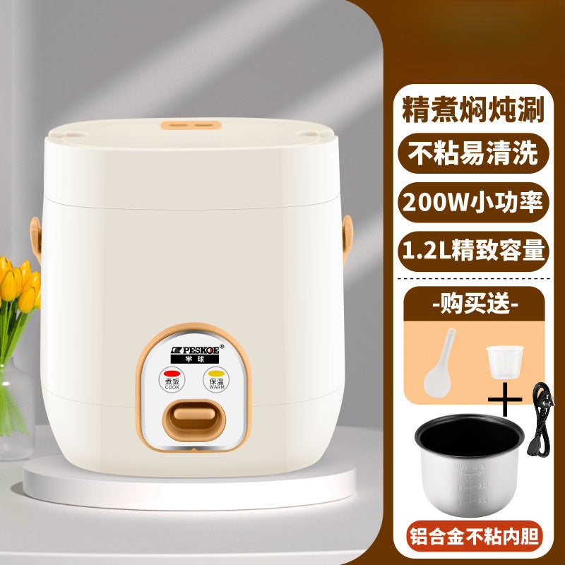 Household Mini Rice Cooker Multifunctional 1-2 People Small Rice Cooker Driver Car Electric Heating Lunch Box