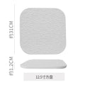 12.5inch square tablet-matte white