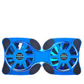 Supply portable foldable radiator laptop fan cooling pad octopus radiator manufacturer wholesale