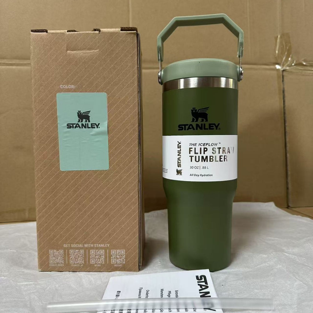 amazon new 30oz car thermos cup 304 stainless steel water cup stanley same style fashion ice cup