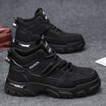 Martin boots men's shoes 2024 new spring non-slipwaterproofabrasion resistantworkwear boots men outdoor high-top sports sneakers