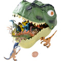 Dinosaur head tyrannosaurus rex model suit storage box plastic artificial animal map toy dinosaur theme suit