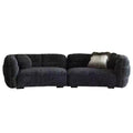 Foshan chenille fabric sofa furniture wholesale sectional sofa living room furniture curved irregular sofa customization