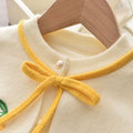 Girls' knitted dress set - spring/autumn  collection - baby dress, cardigan top, and knit sweater set for toddlers
