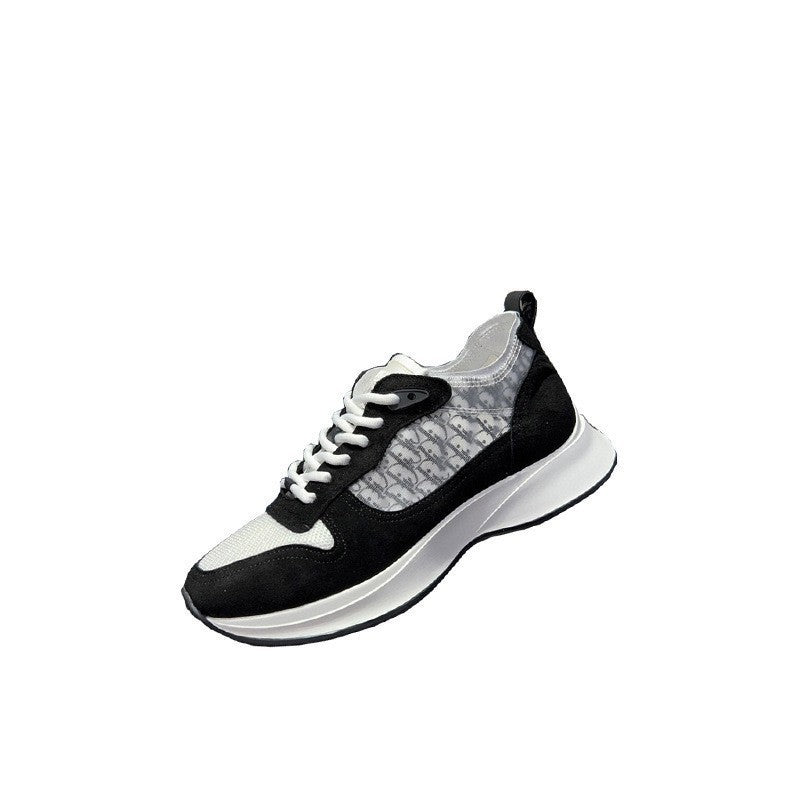 us station men's printed breathable sports shoes trendybest sellingd family heightening outdoor casual comfortable running shoes