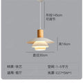 Nordic restaurant chandelier danish designer ph5 flying saucer log dining room medieval cream japanese styleretro dining table