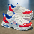 2026 summer new dad shoes men's versatile chunky sole height increasing athletic casual shoes student trendy brand running shoes men's footwear