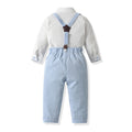 Kids' formal wear: autumn suit set for flower boys, little boys' host outfit, piano performance costume, kindergarten performance dress