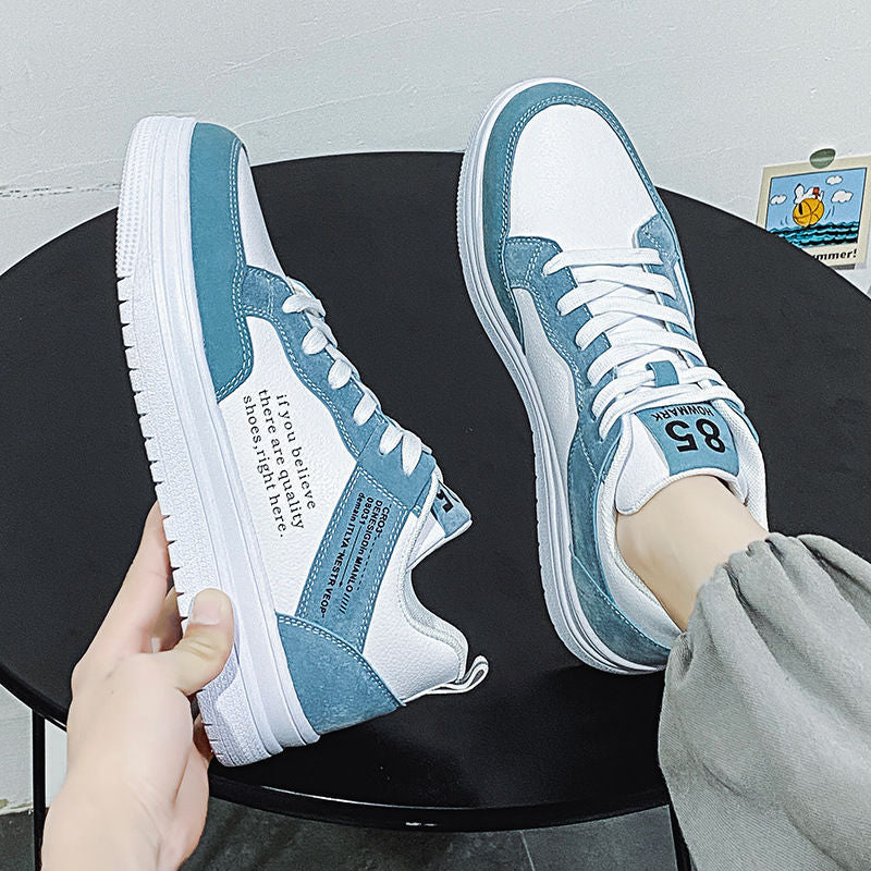 Trendy men's sneakers 2025: new, versatile, and unique designer casual flats - perfect for students and athletes