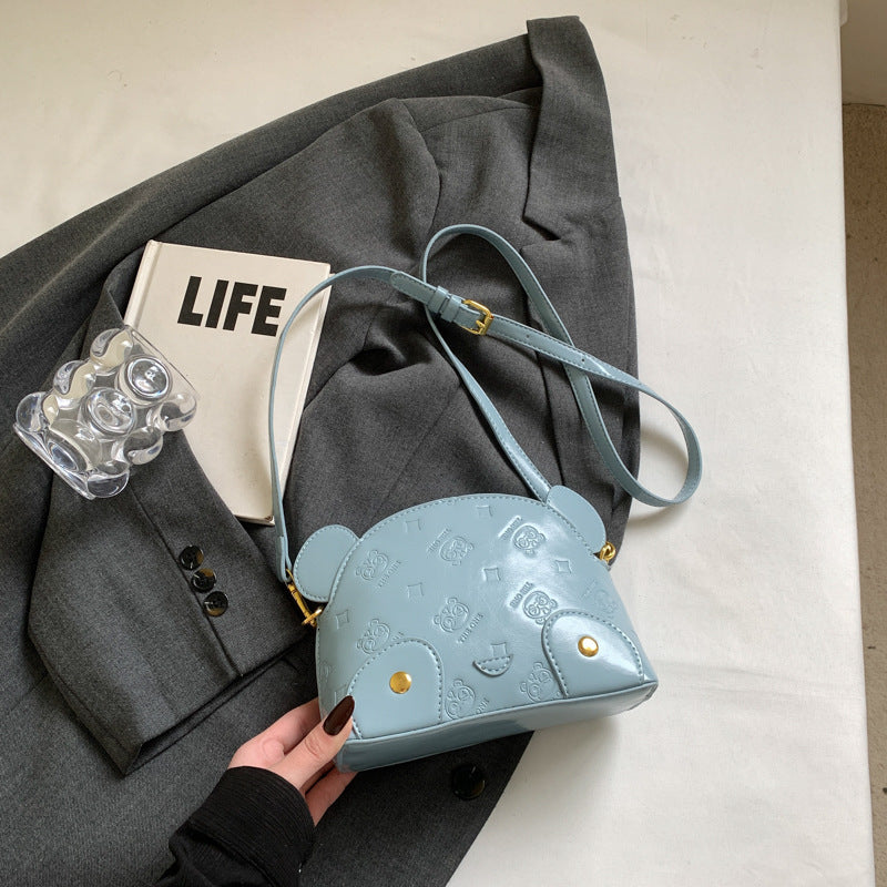 Cross-border senior simple commuter portable small square bag women's 2025 new fashion versatile niche design messenger bag