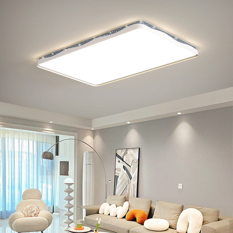 2024 New Intelligent Modern Simple LED Living Room Light Nordic Bedroom Ceiling Light Eye Protection Whole House Lighting Package