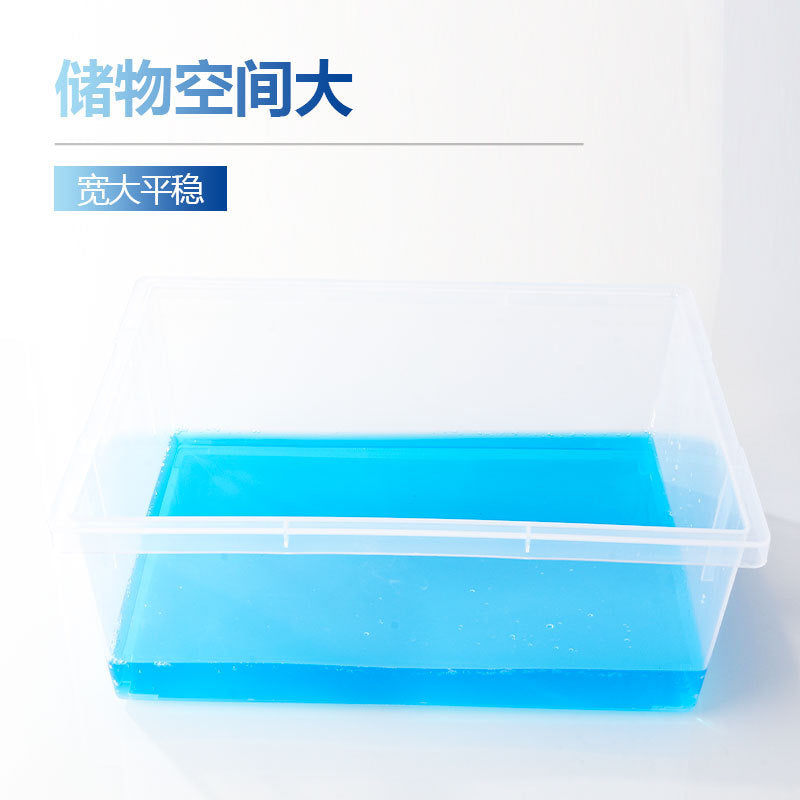 Plastic sink Round sink Square thickened plastic round sink Laboratory drainage and gas collection method experimental equipment