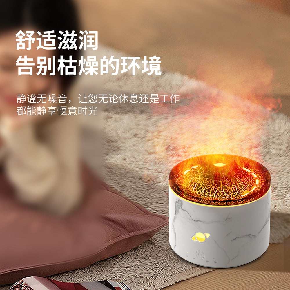 Humidifier with color-changing ambient light, aroma diffuser, ultrasonic essential oil diffuser for home and office, silent scent machine
