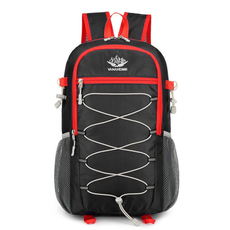 Outdoor Backpack Foldable Skin Bag Ultra Light Oxford Budding Mountain Riding Backpack Multifunctional Casual Backpack