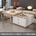 Gold frame white cabinet [60 pandora + 70 pandora]