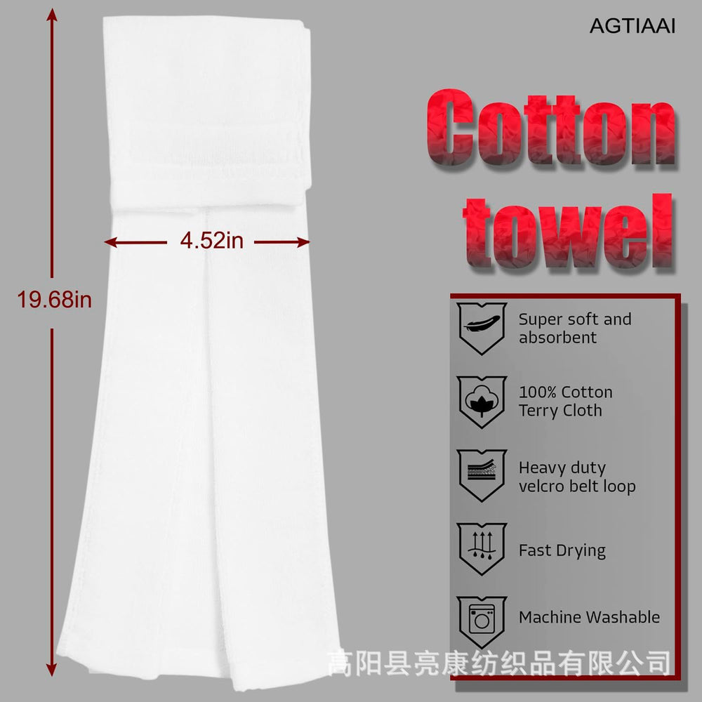 Pure cotton rugby towel velcro portable sports towel soft absorbent lint-free can embroider logo advertising