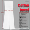 Pure cotton rugby towel velcro portable sports towel soft absorbent lint-free can embroider logo advertising