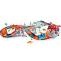 new arrival volcano electric spray dinosaur track assemble variety shape sound and light toy educational boy toy