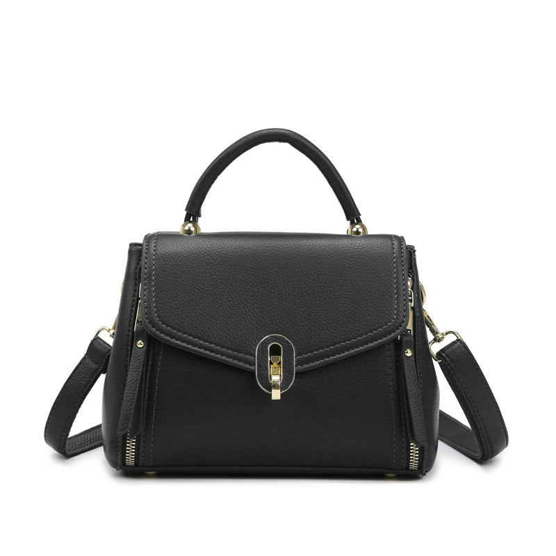 Bag women's bag new 2025 messenger bag women's fashion middle-aged women's handbag women's shoulder bag wholesale