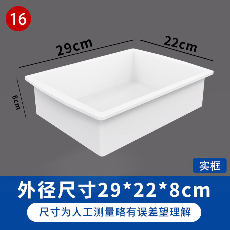 Shelf Storage Box Storage Box Classification Oblique E-commerce Warehouse Carton Parts Material Storage Box Plastic Box
