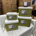 Outdoor camping cooler box ice bag refrigerator ice crystal block fresh-keeping box commercial vehicle car stall movable small refrigerator bucket