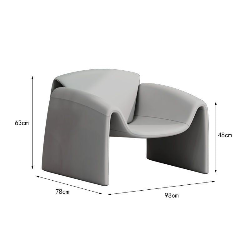 Influencer-approved, affordable luxury crab chair: italian-style creative single sofa for small living rooms, balconies, and bedrooms - the perfect lazy lounger