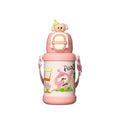 316 stainless steel insulated tumbler - cartoon design for kids, perfect for elementary school students, includes straw