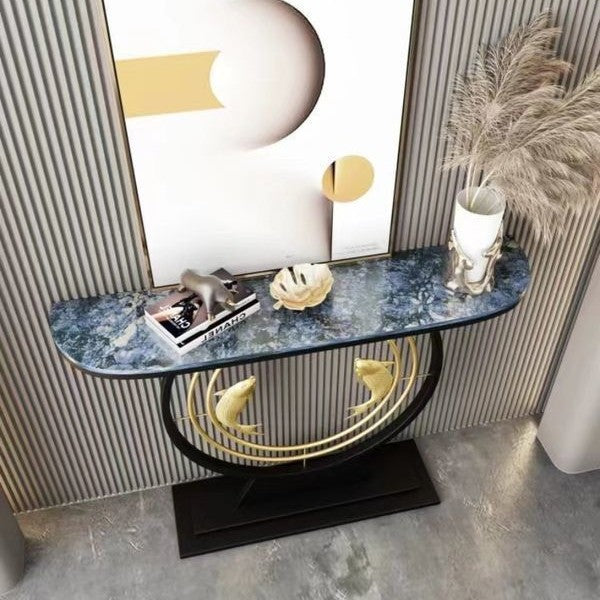 New chinoiserie console table casual modern living room wall-mounted entrance cabinet entrance table accessible luxury entrance entrance end scene table