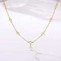 Necklace for women 2023 new trendy summer niche light luxury four-leaf clover necklace sweet pendant clavicle chain niche