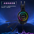Colorful h500 over-ear gaming headset with microphone, 7.1 surround sound usb headphones