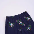 Flame-retardant fabric cross-border foreign trade summer home wear interesting dinosaur egg picking 2-piece set